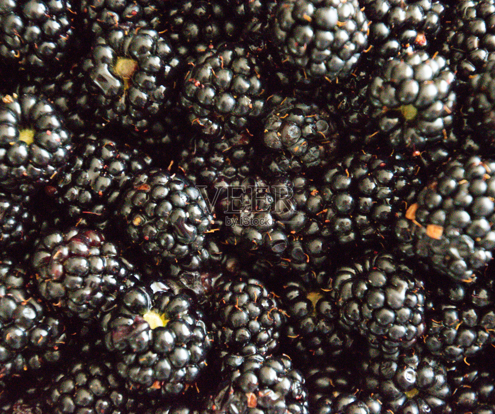 黑莓的背景纹理，桌上的浆果照片摄影图片