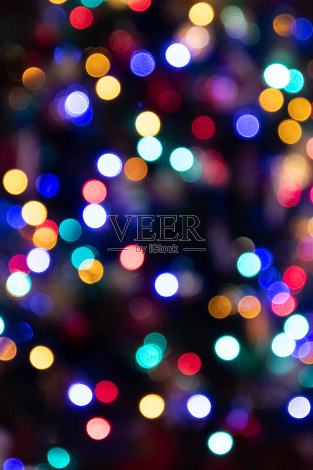 彩色的散焦球背景照片照片摄影图片