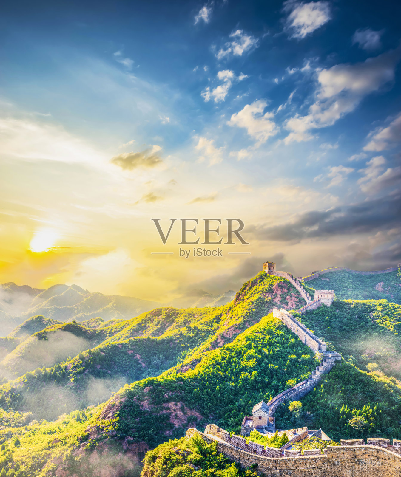 中国的长城照片摄影图片