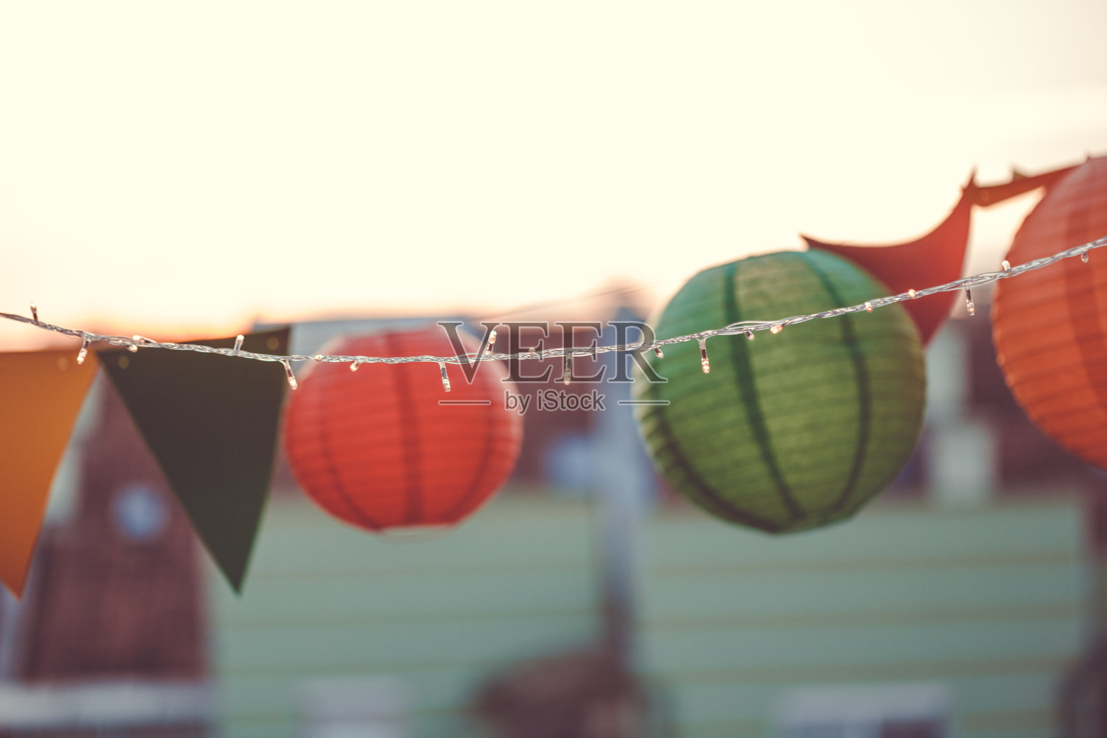 丰富多彩的聚会装饰照片摄影图片