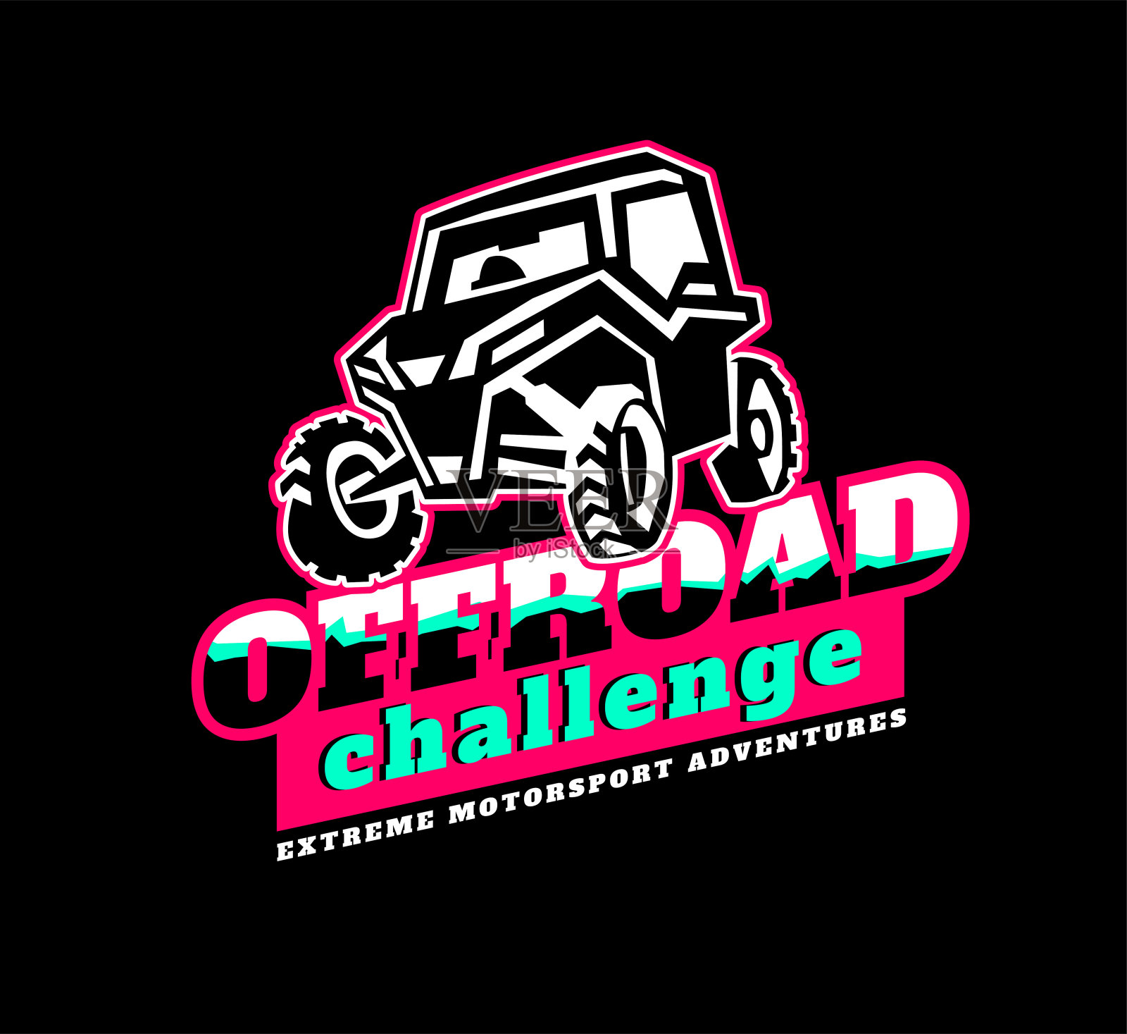 赛车运动事件排版设计元素图片