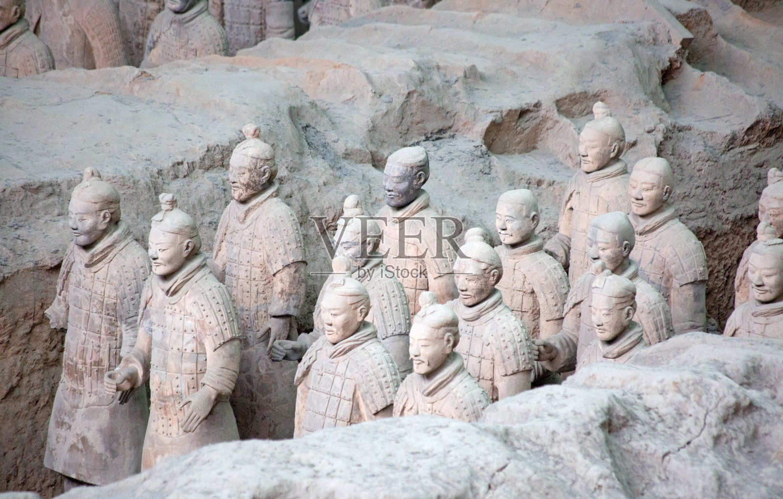 兵马俑照片摄影图片