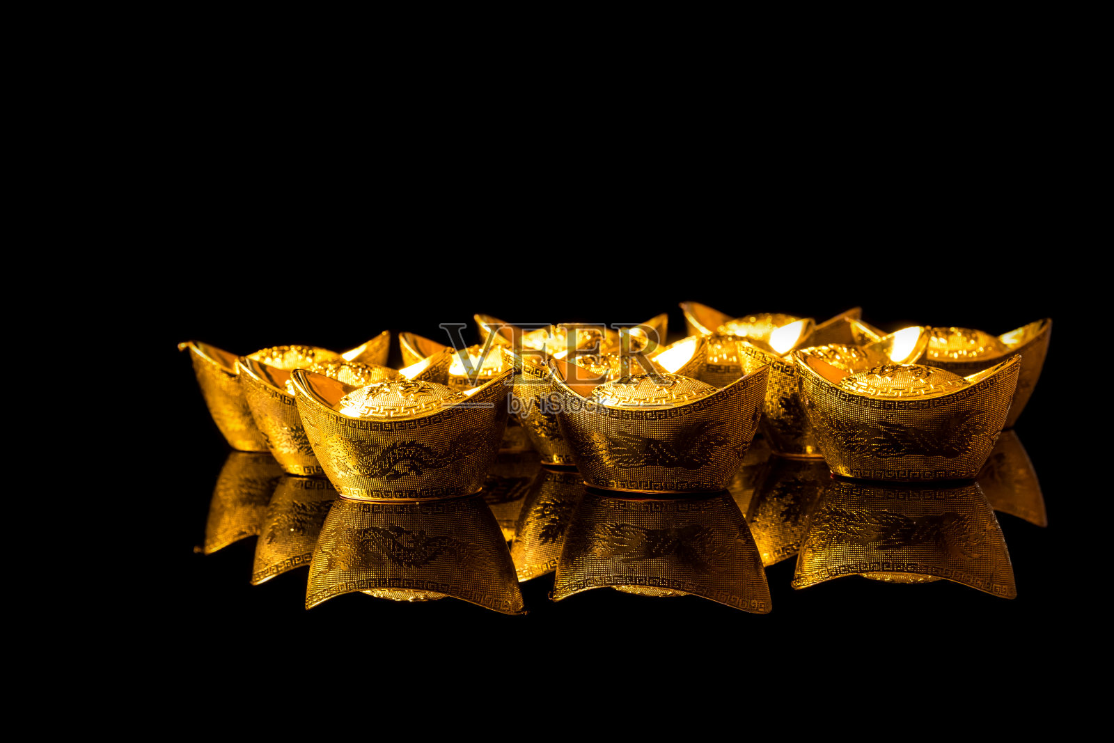 中国金元宝照片摄影图片