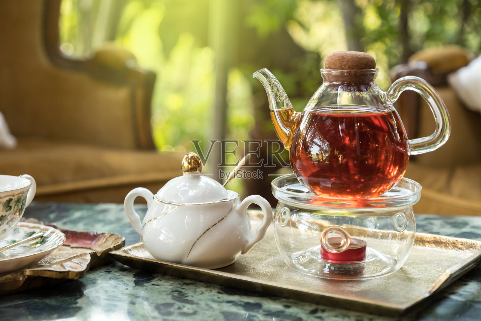 茶壶套照片摄影图片