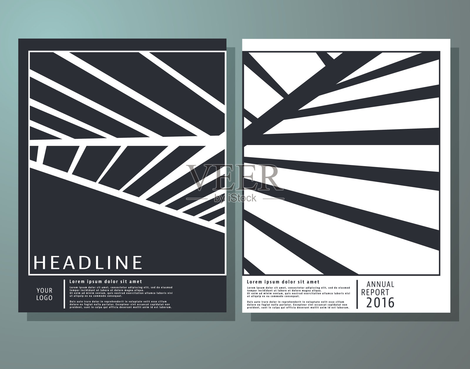 手册封面模板设计模板素材