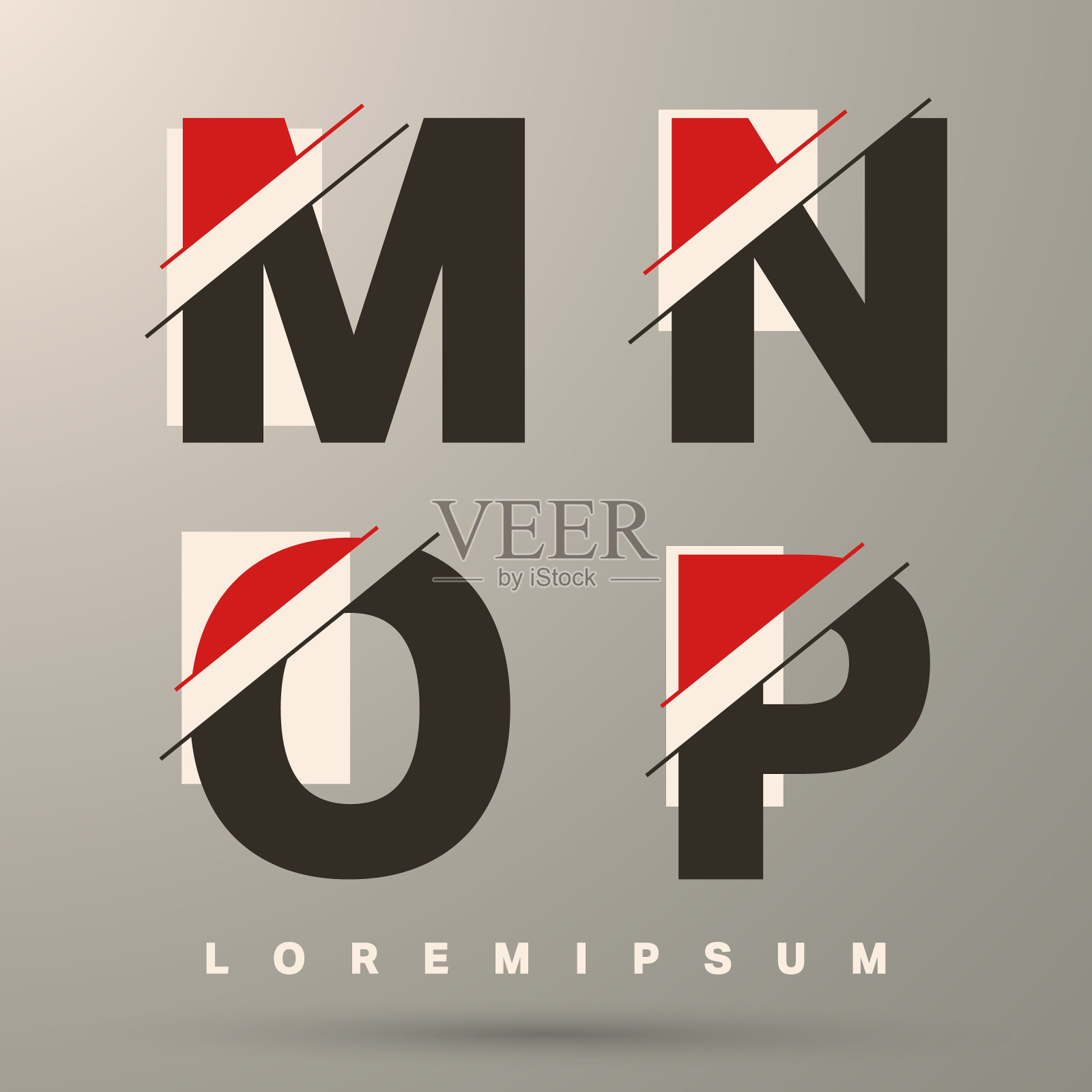 文字字体模板插画图片素材