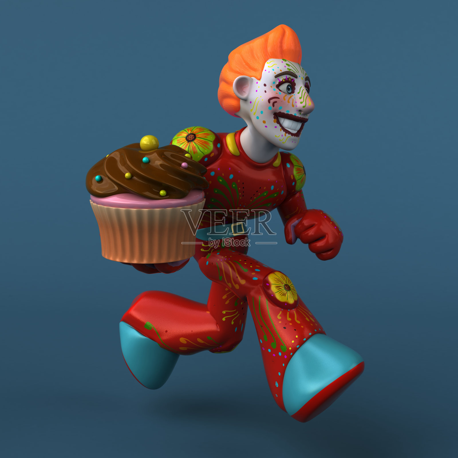 墨西哥英雄- 3D插图照片摄影图片