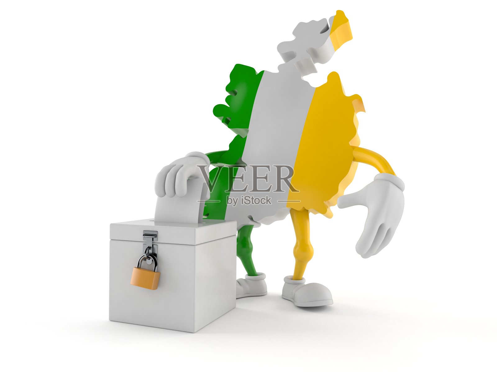 爱尔兰性格与投票投票照片摄影图片