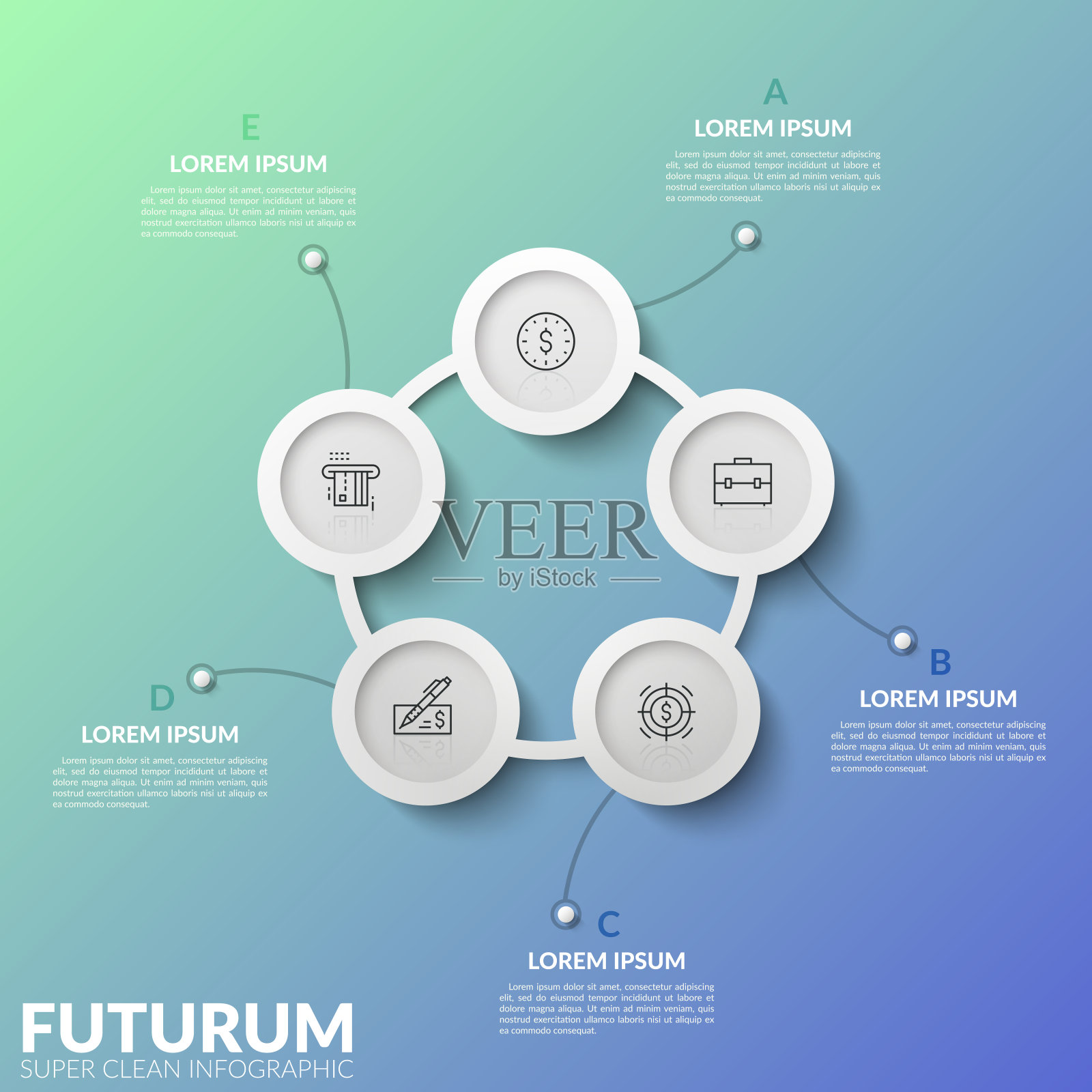 现代信息图形设计模板设计模板素材
