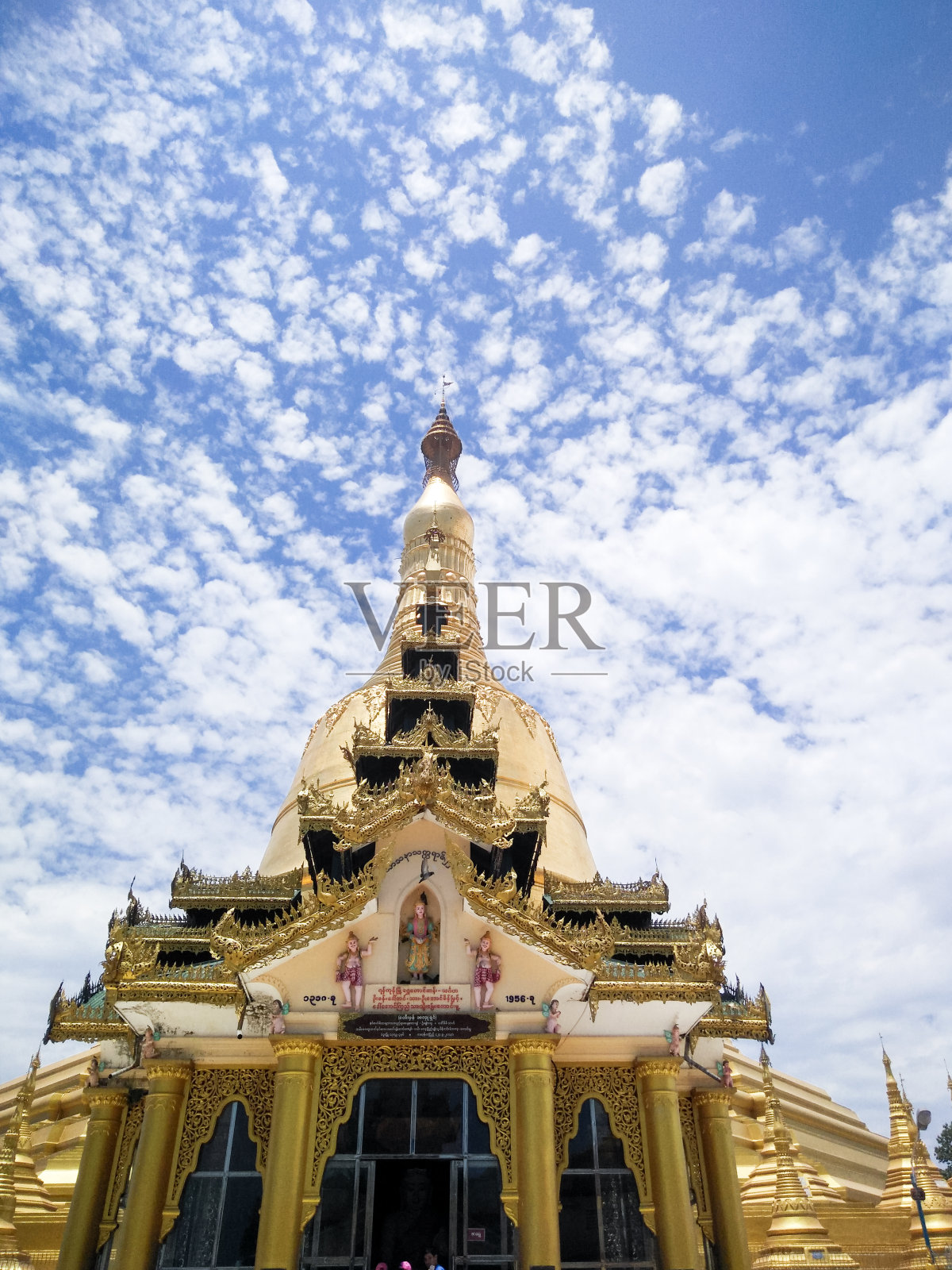 大金塔。仰光,缅甸(缅甸)。照片摄影图片