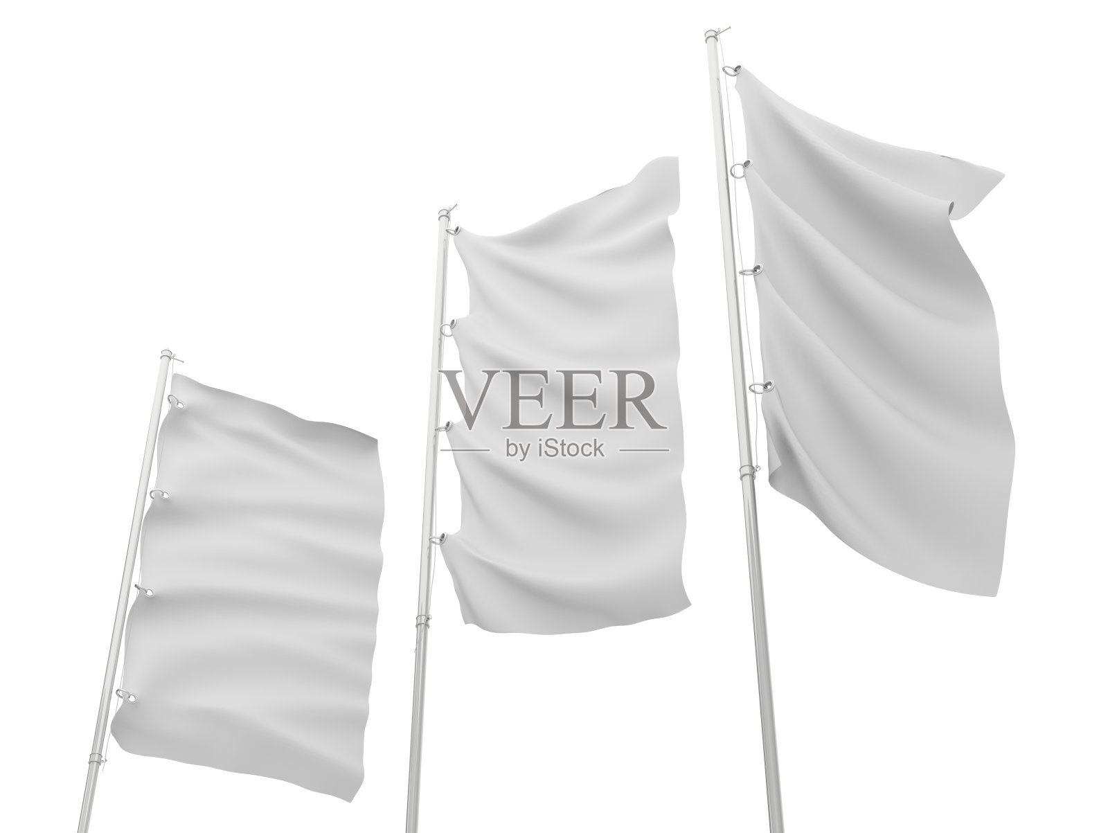 空白的垂直旗杆照片摄影图片