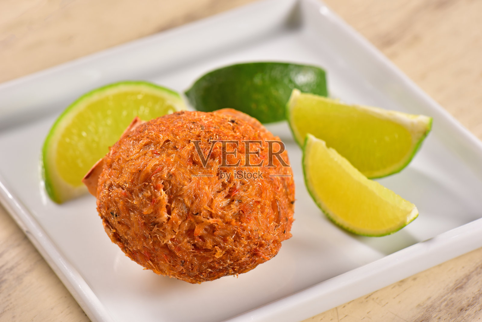 蟹肉球照片摄影图片