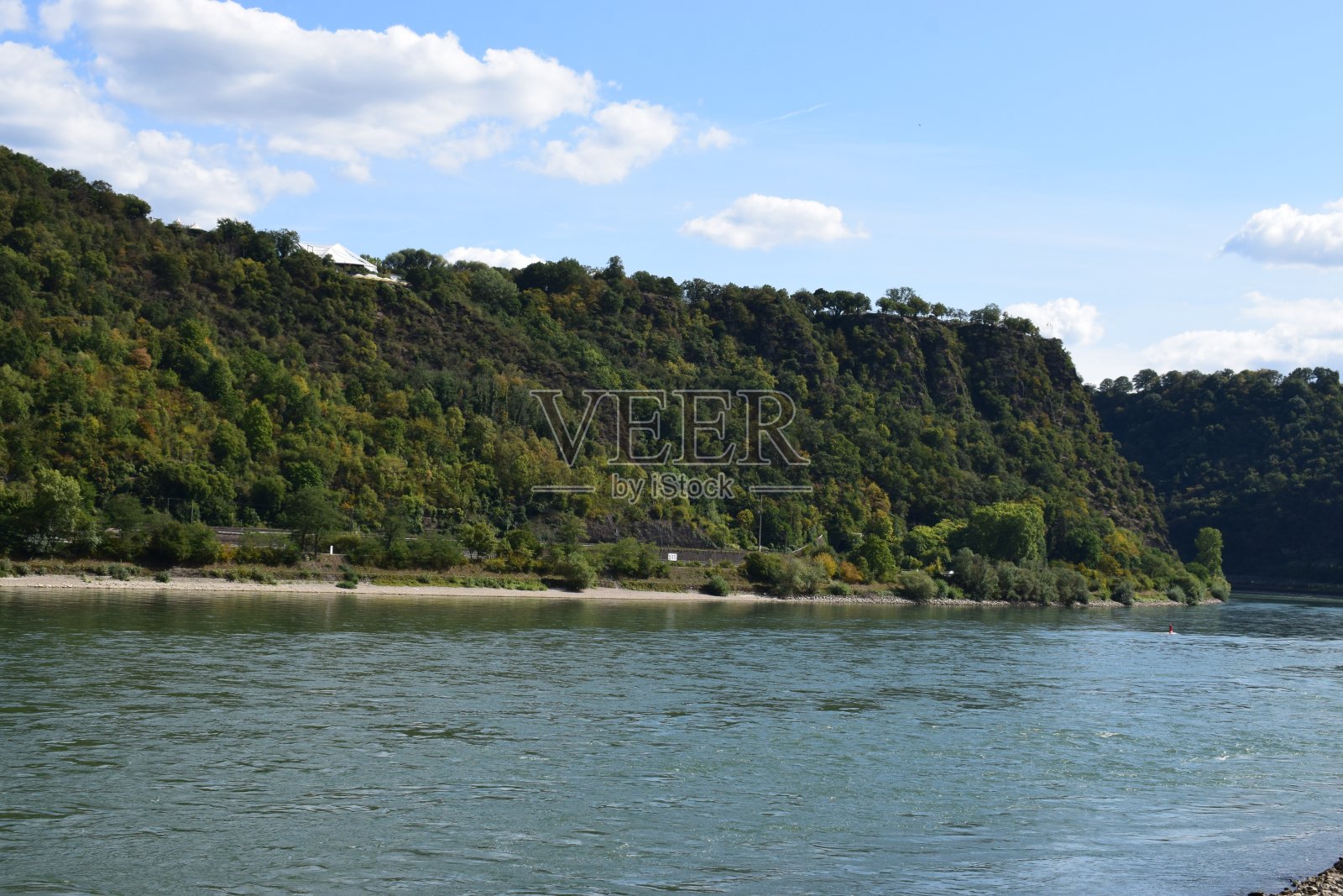 莱茵河谷中部，罗蕾莱照片摄影图片