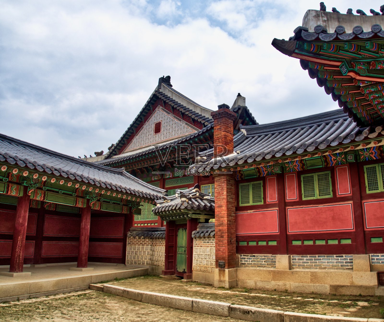 韩国传统宫殿昌德宫照片摄影图片