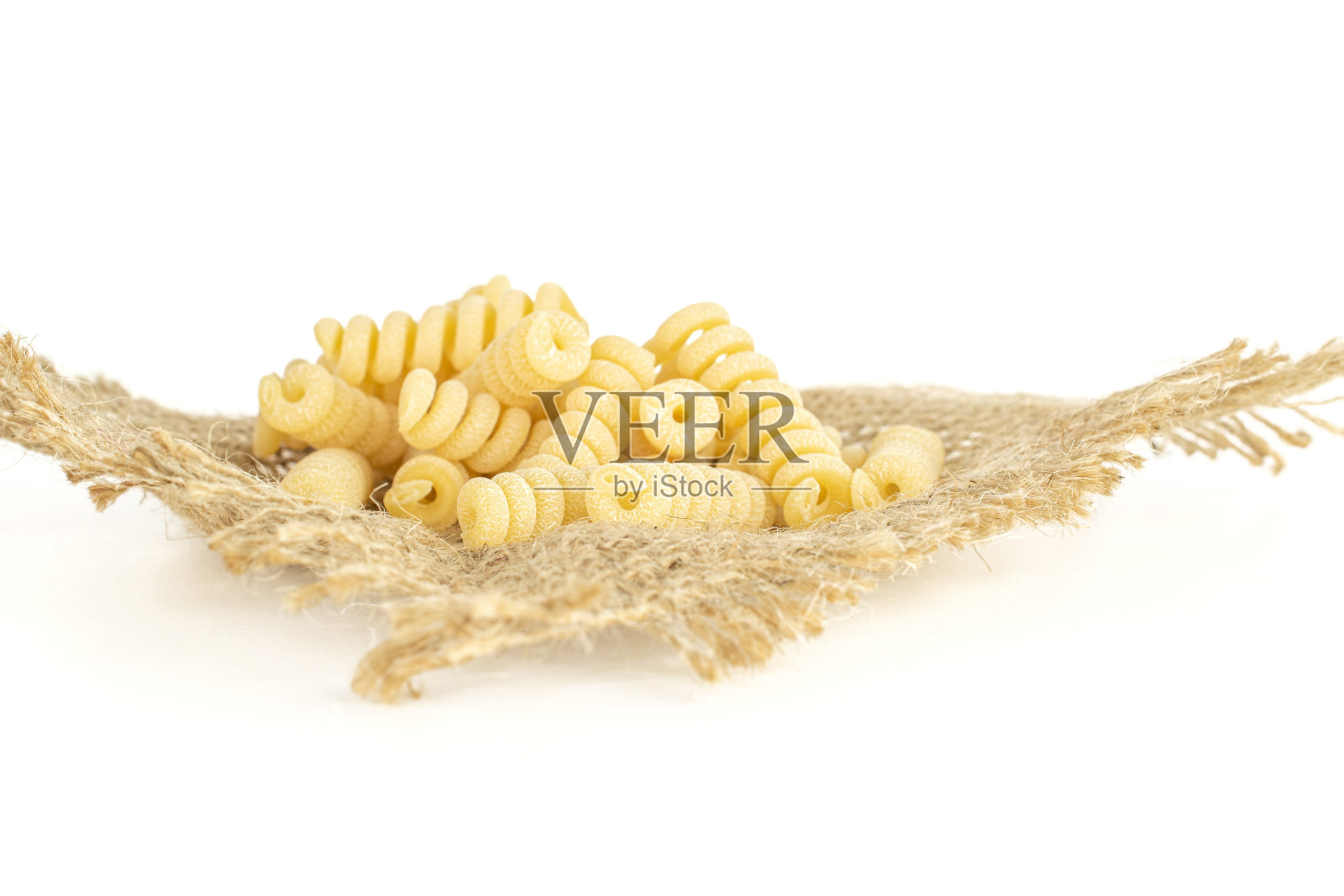 生意大利面孤立在白色照片摄影图片