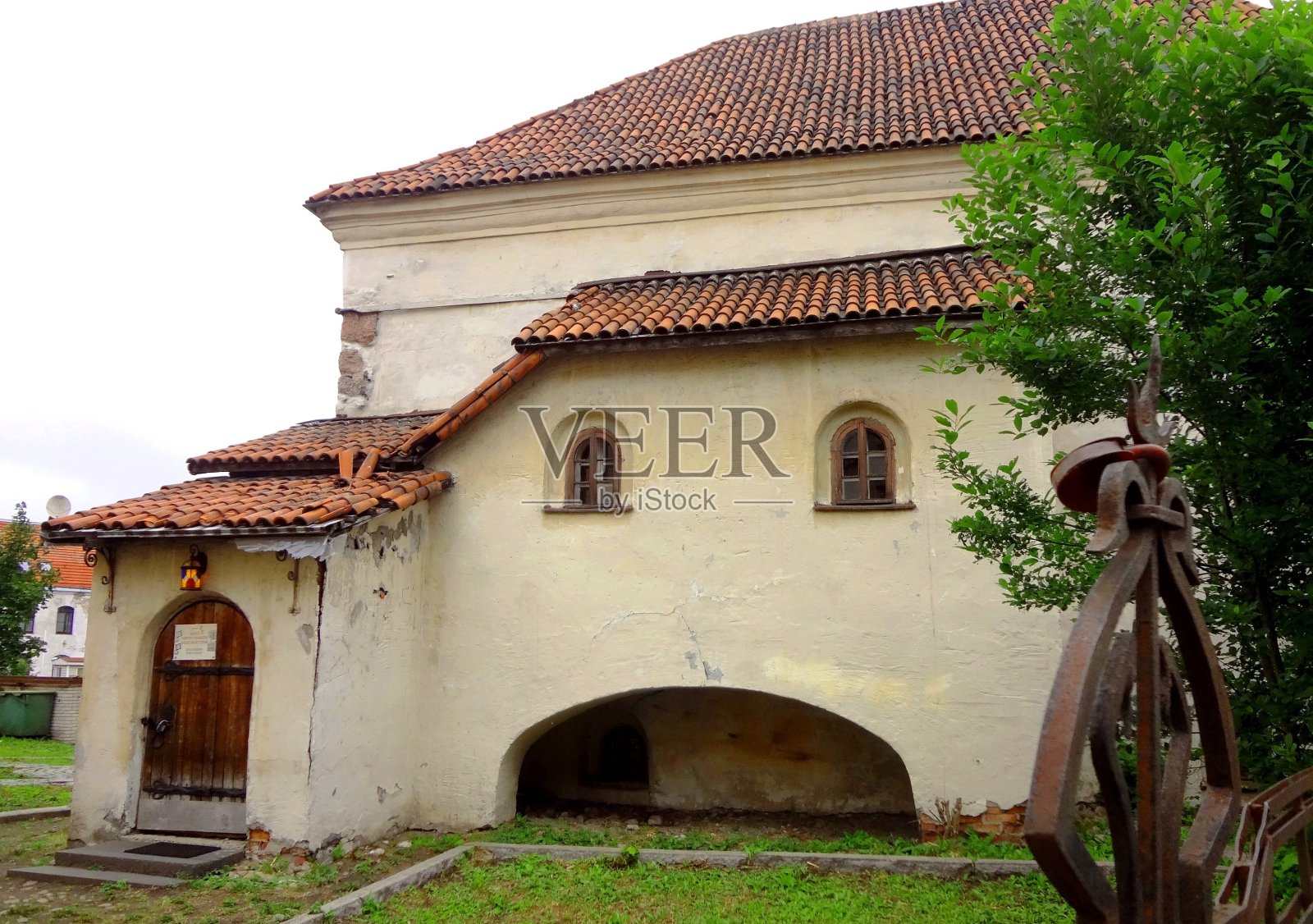 风信子修道院。十四世纪。Vyborg。俄罗斯照片摄影图片