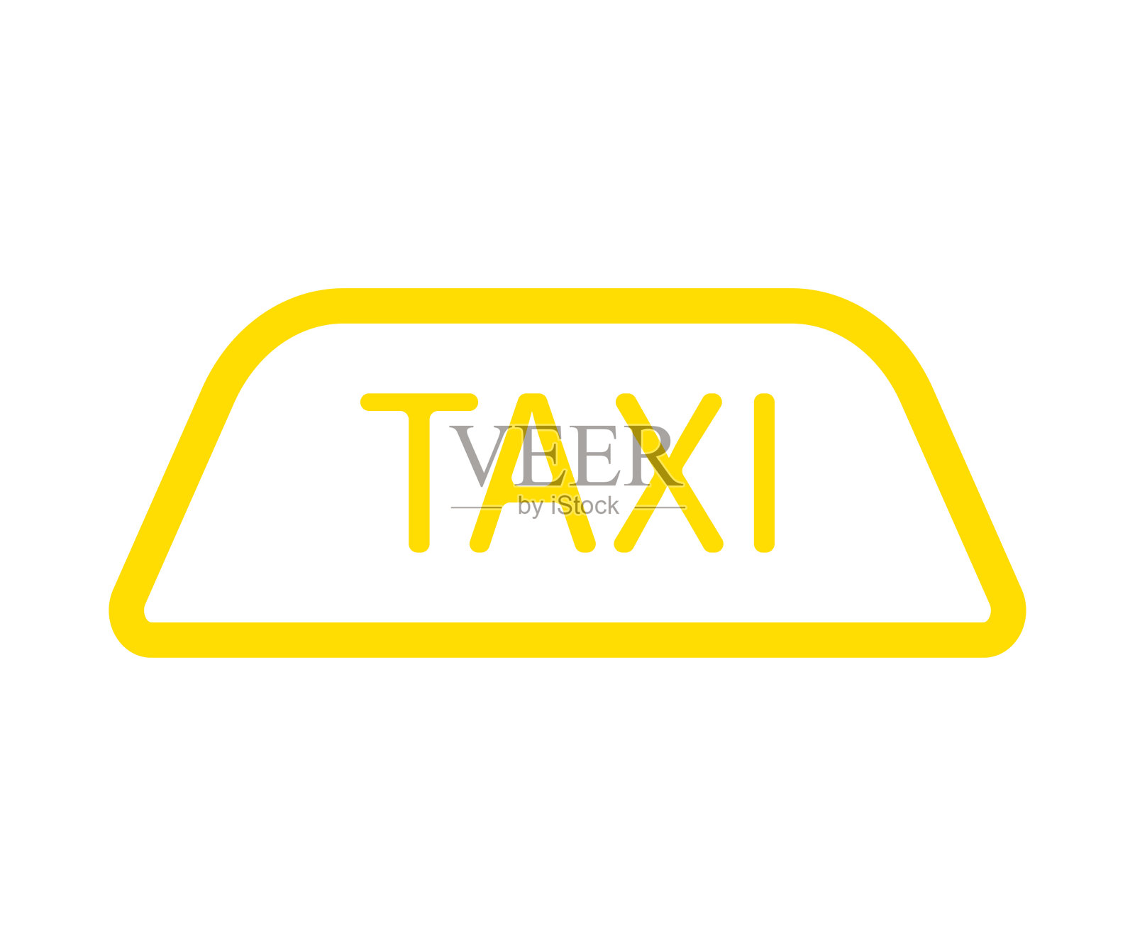 滑行检查向量图标在白色孤立插画图片素材