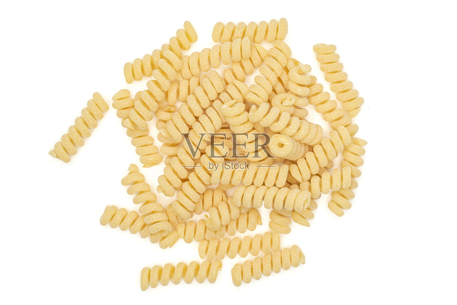 生意大利面孤立在白色照片摄影图片