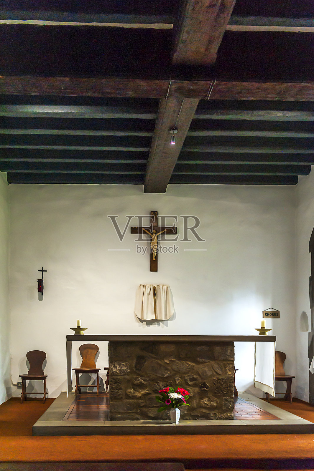 奥尔塔兹，长老会，古老的教堂小教堂照片摄影图片