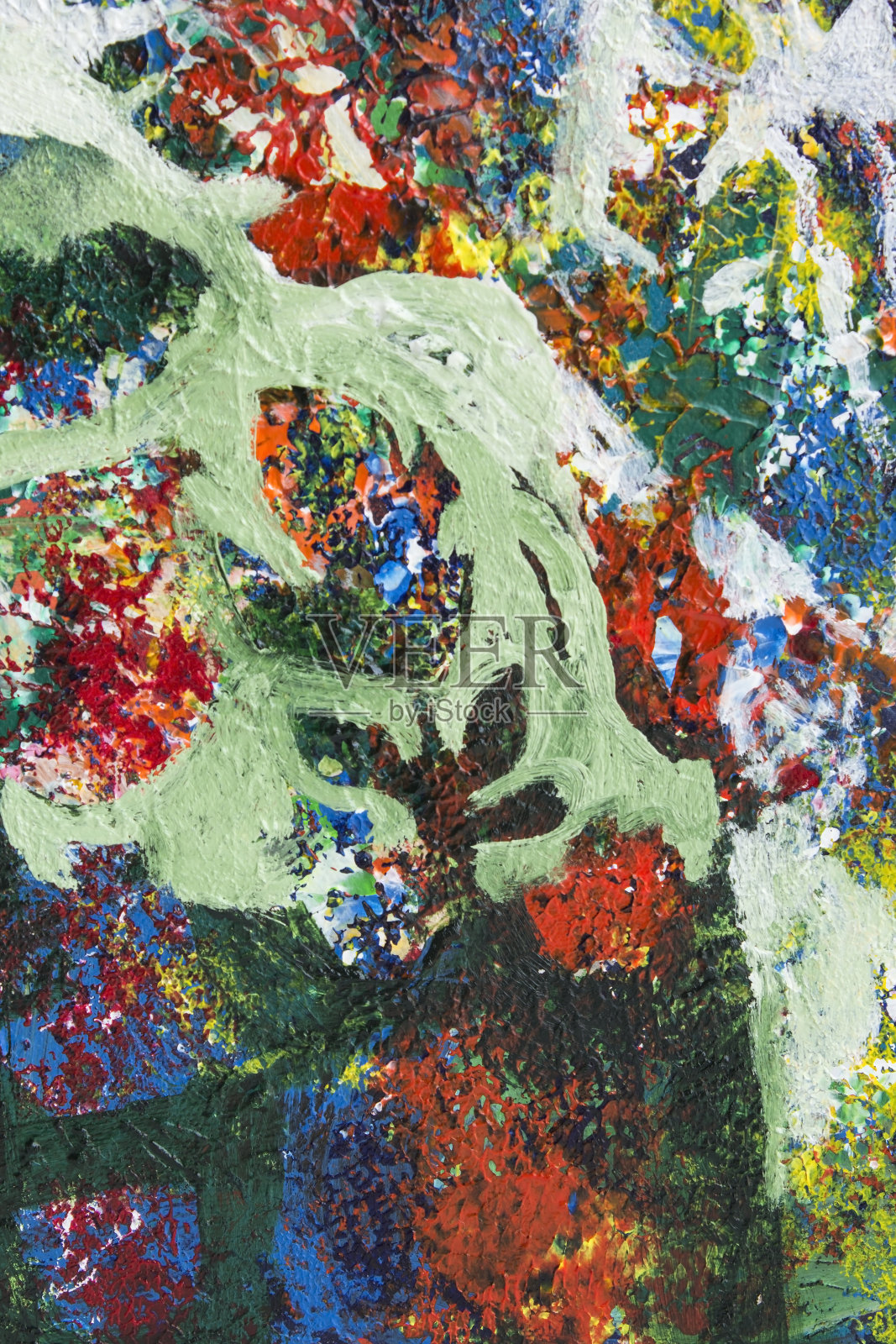 绘画作为背景的细节照片摄影图片