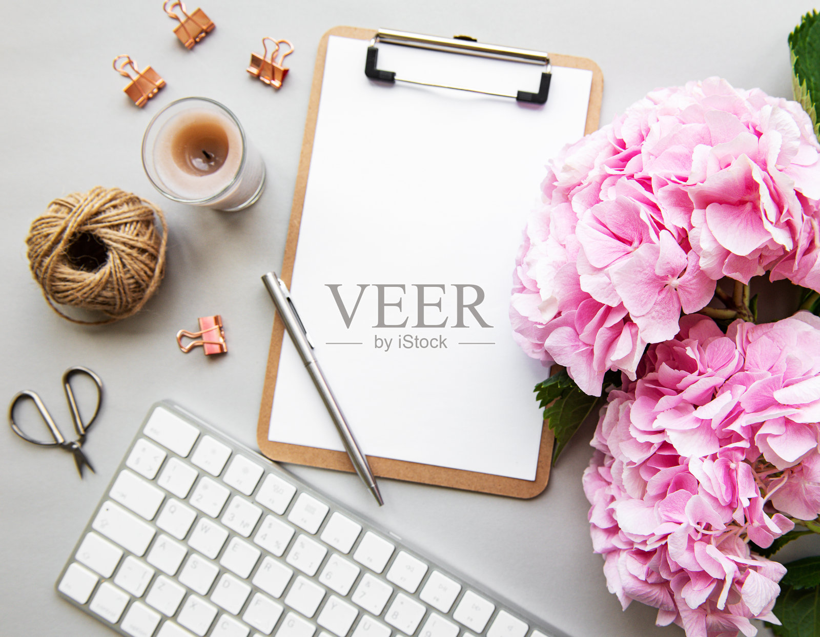 办公桌办公空间照片摄影图片