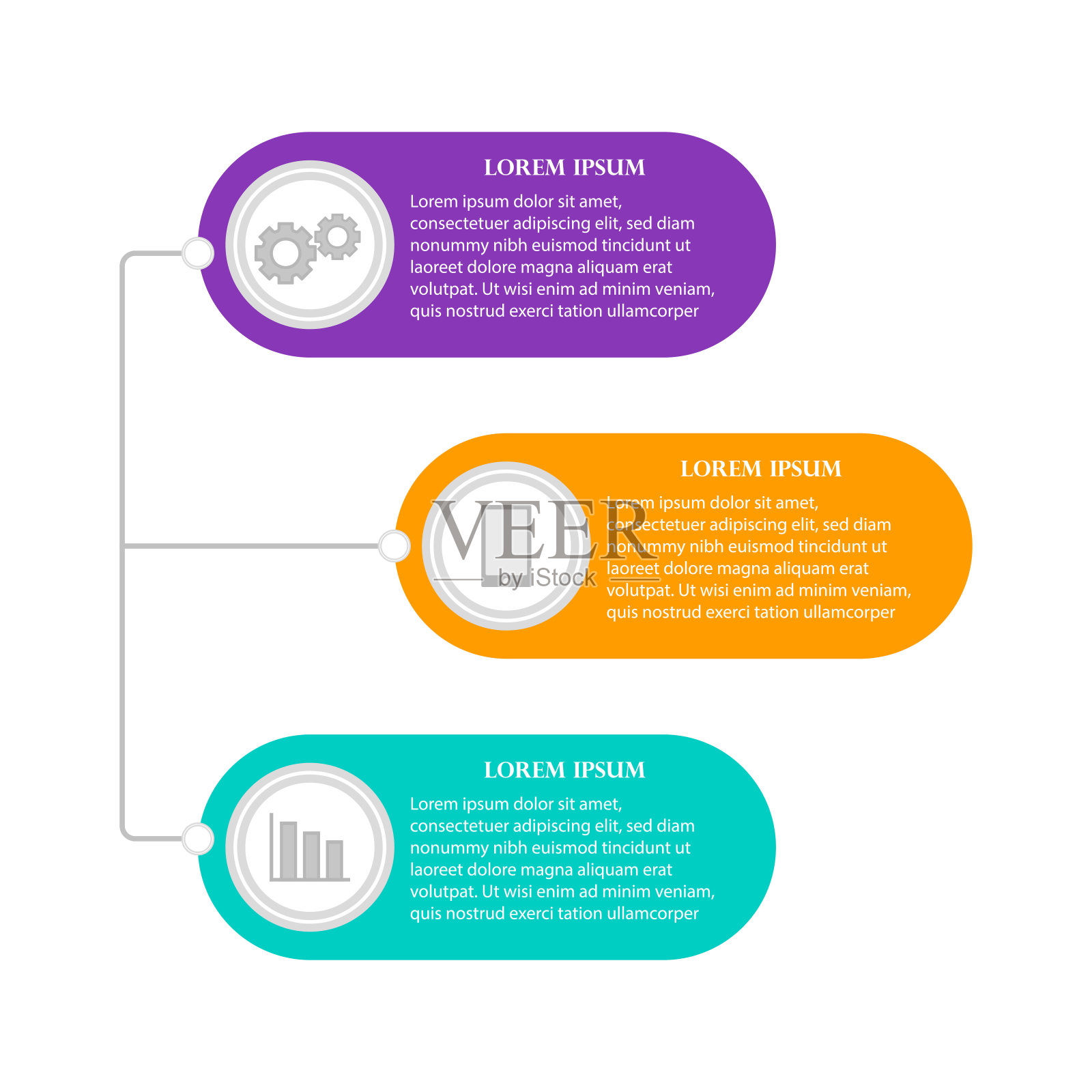 商业图表说明插画图片素材