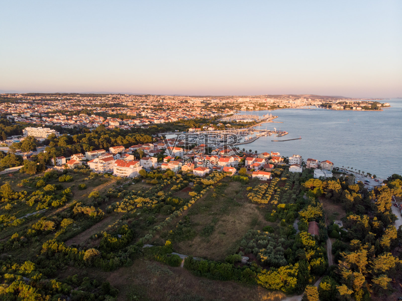 扎达尔-航拍照片照片摄影图片
