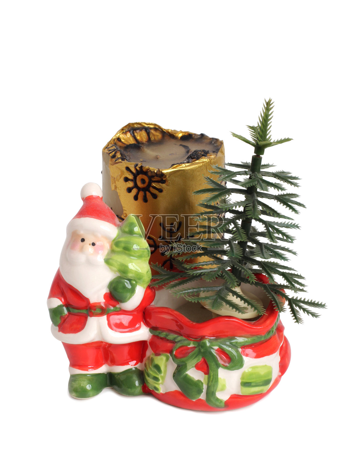 圣诞老人照片摄影图片