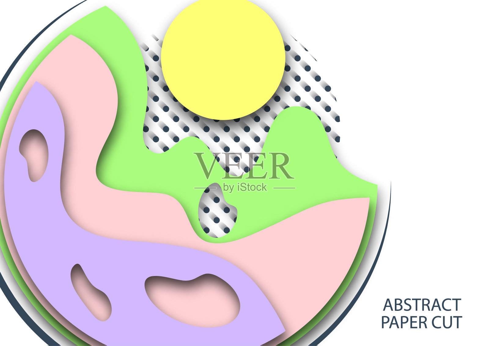 色彩斑斓的雕刻艺术，是环境与生态的一个元素。彩色的创作波浪抽象背景。设计商业演示文稿，传单，海报和邀请。插画图片素材