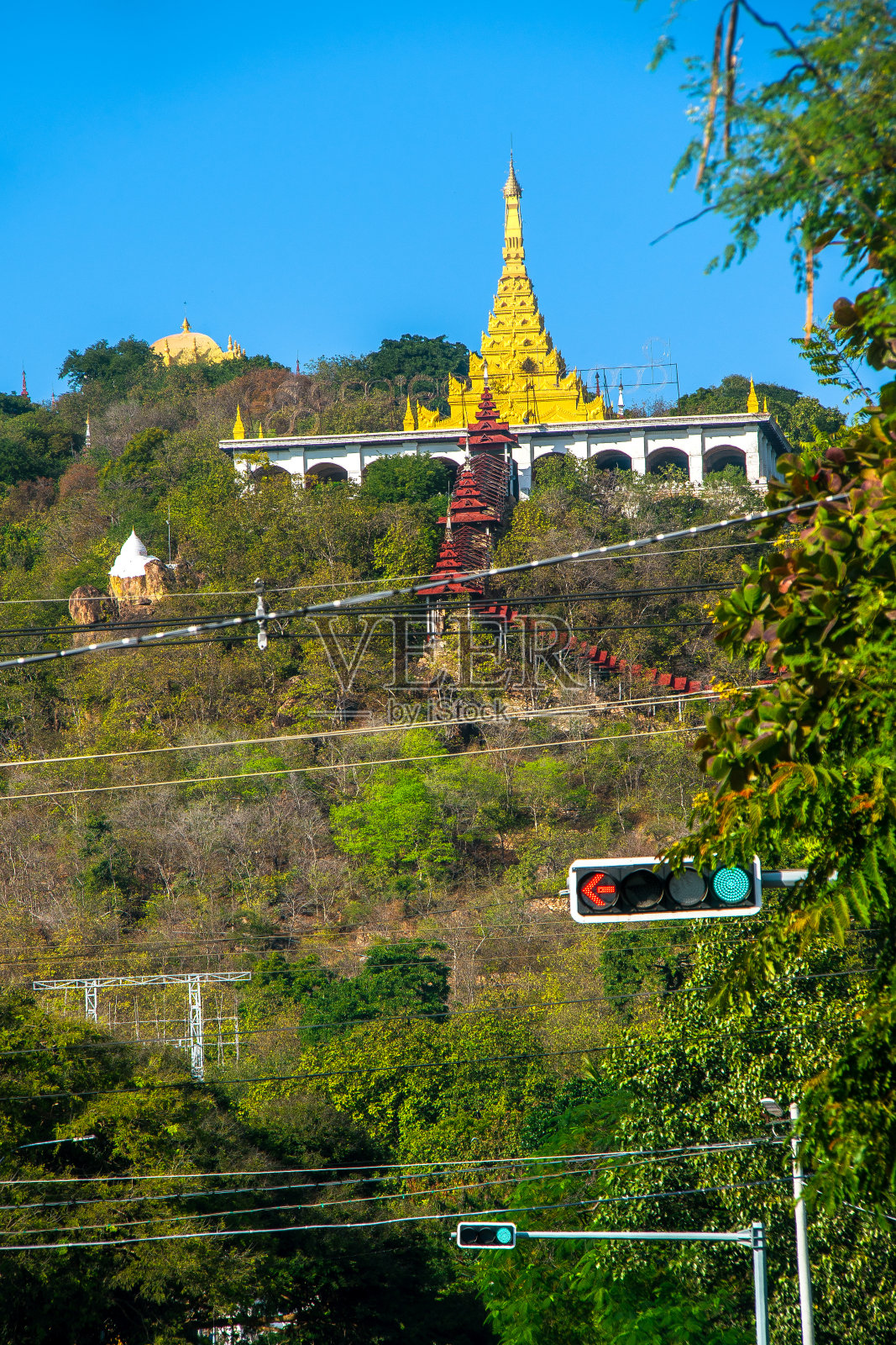 曼德勒山照片摄影图片