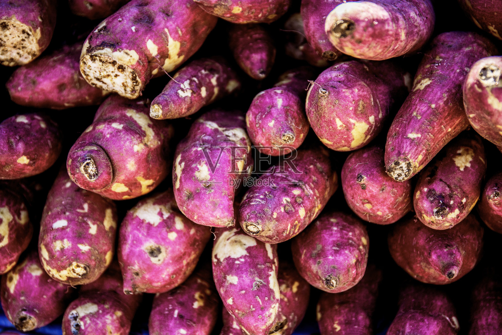 山药的纹理。照片摄影图片