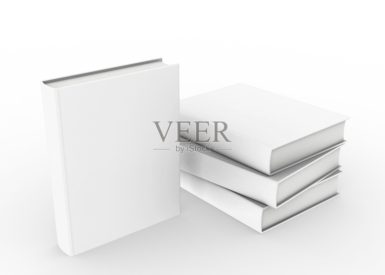 模板空书模型集照片摄影图片