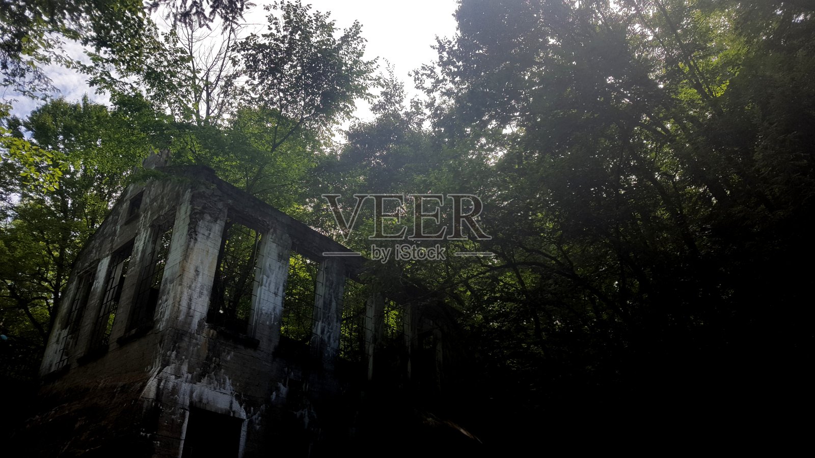 加蒂诺公园的废弃磨坊(图2)照片摄影图片