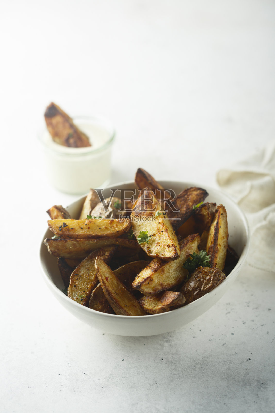 烤土豆照片摄影图片