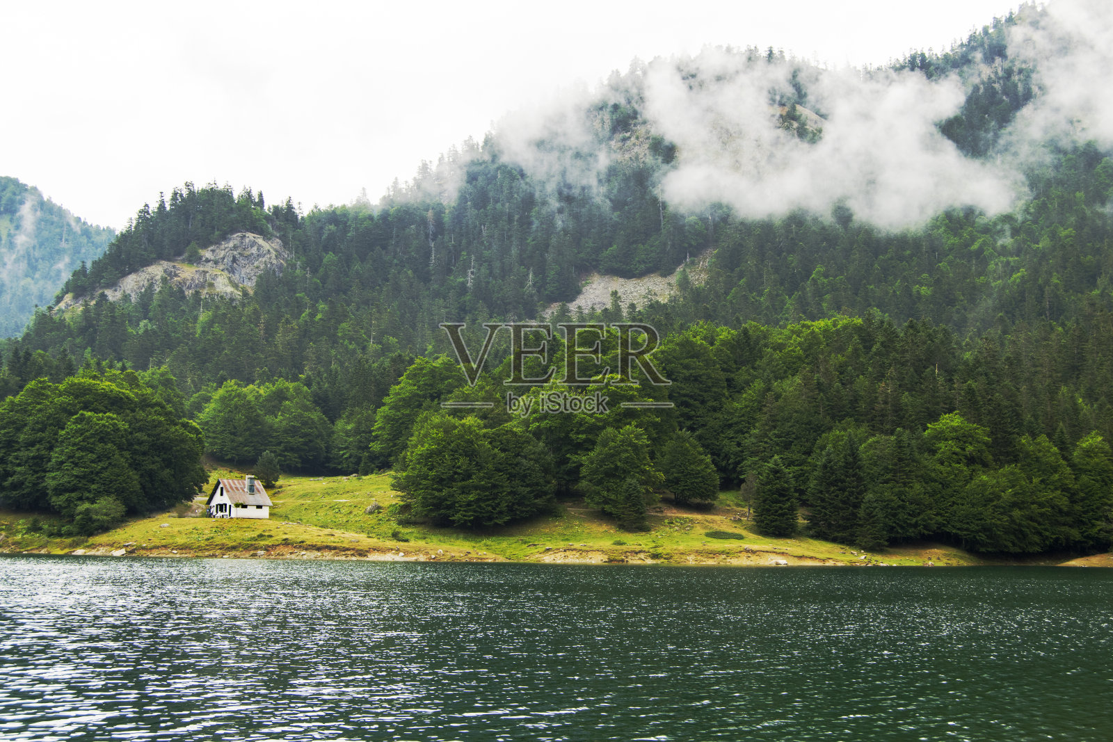 比利牛斯山脉的奥索山谷照片摄影图片
