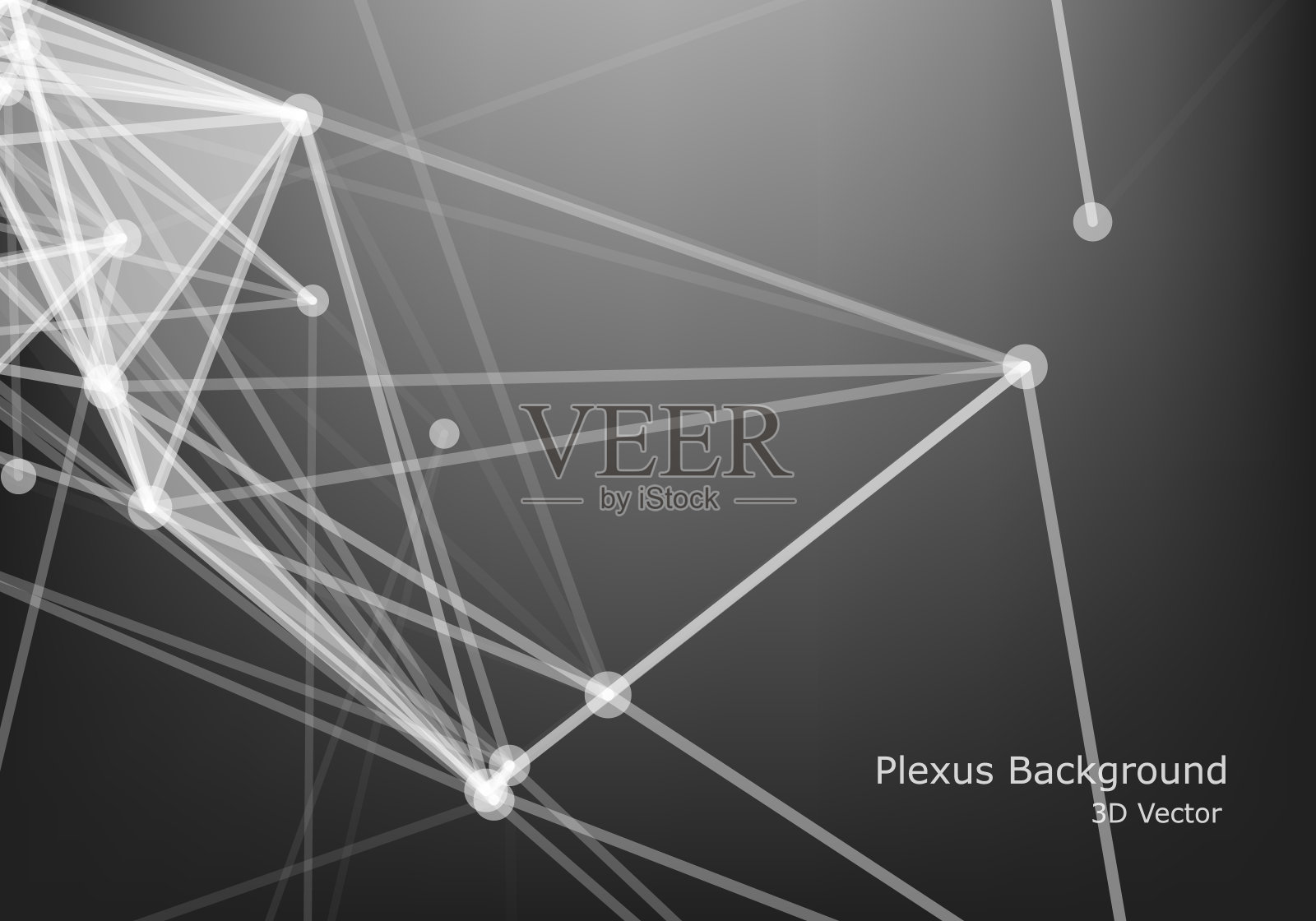 几何图形背景分子和通讯。大数据是复杂的化合物。观点的背景。最小数组大数据。数字数据可视化。科学的矢量图插画图片素材