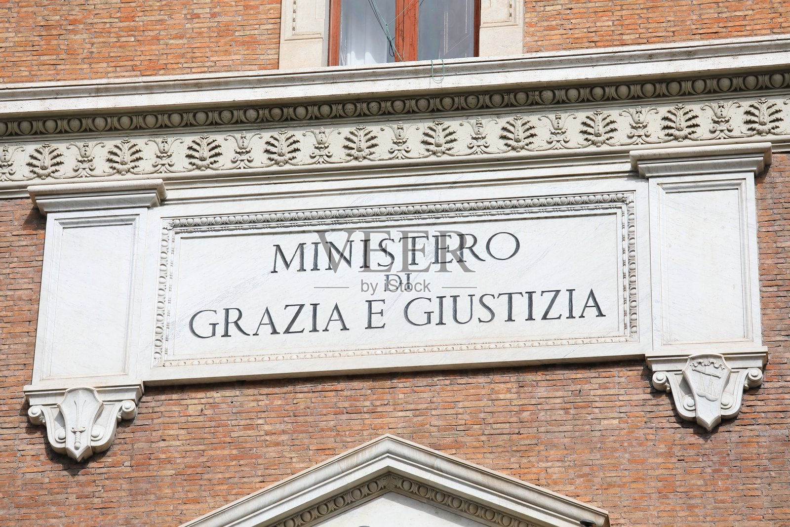 意大利罗马司法部。照片摄影图片