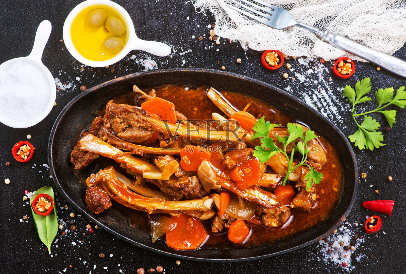 炒肉照片摄影图片