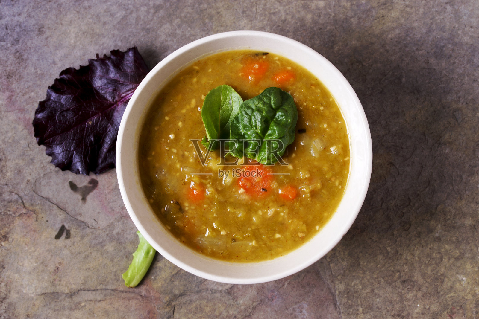 把豌豆汤照片摄影图片