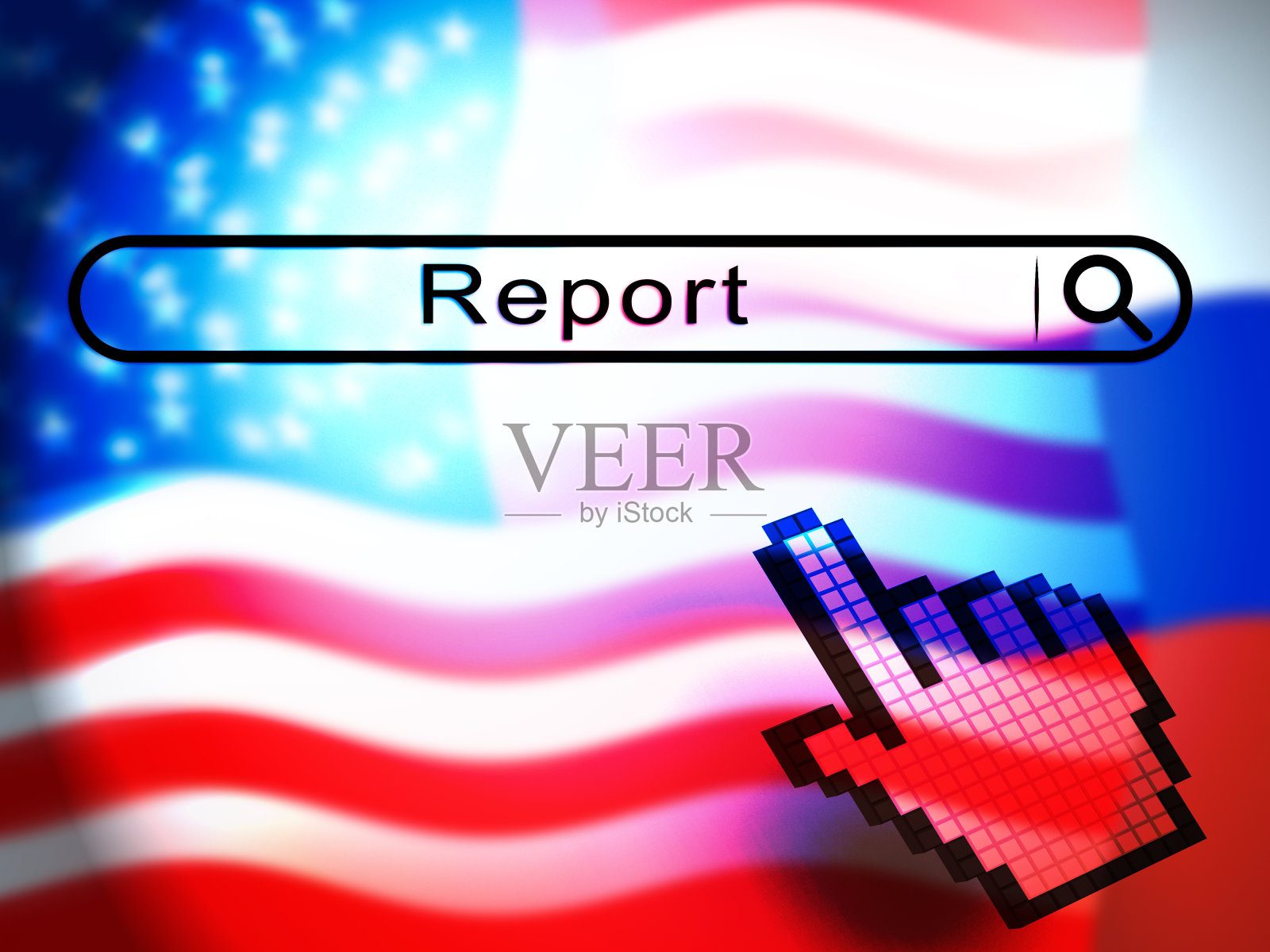 影响报告搜索显示证据和结果的摘要或写作3d插图照片摄影图片