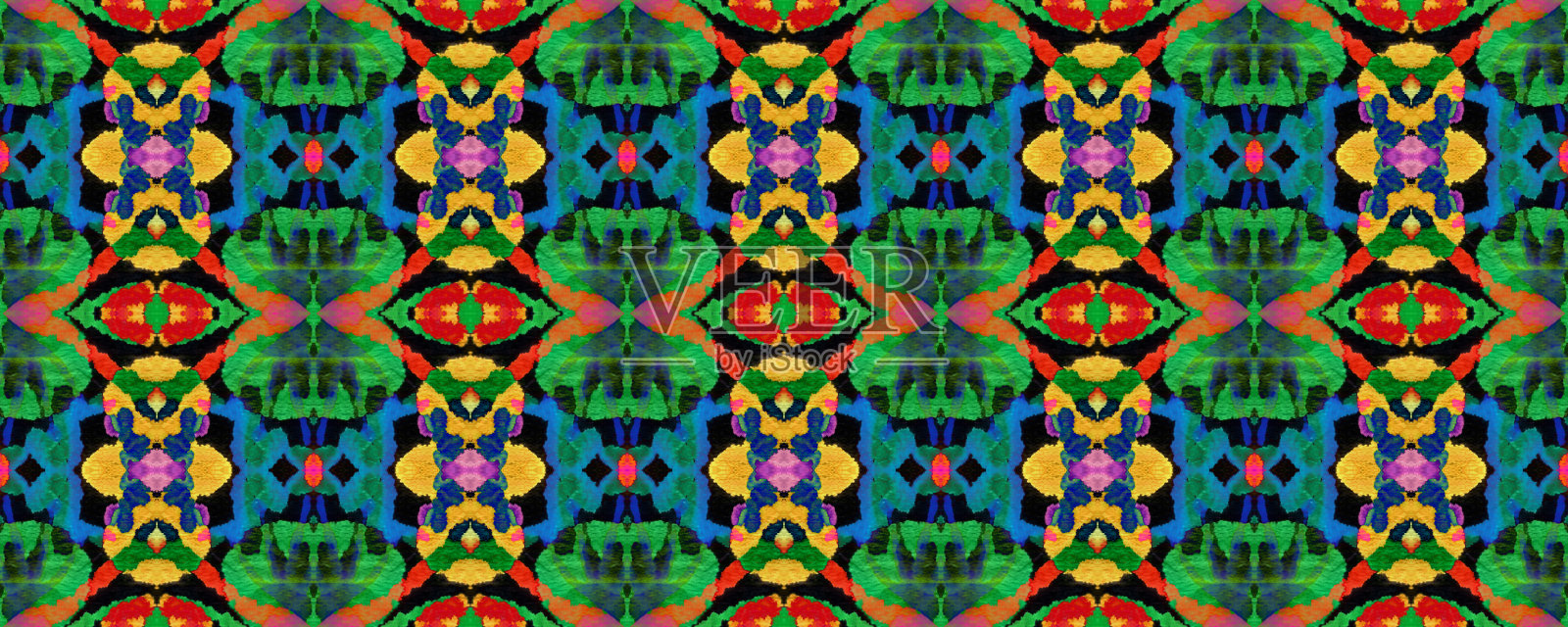 非洲无缝模式。插画图片素材