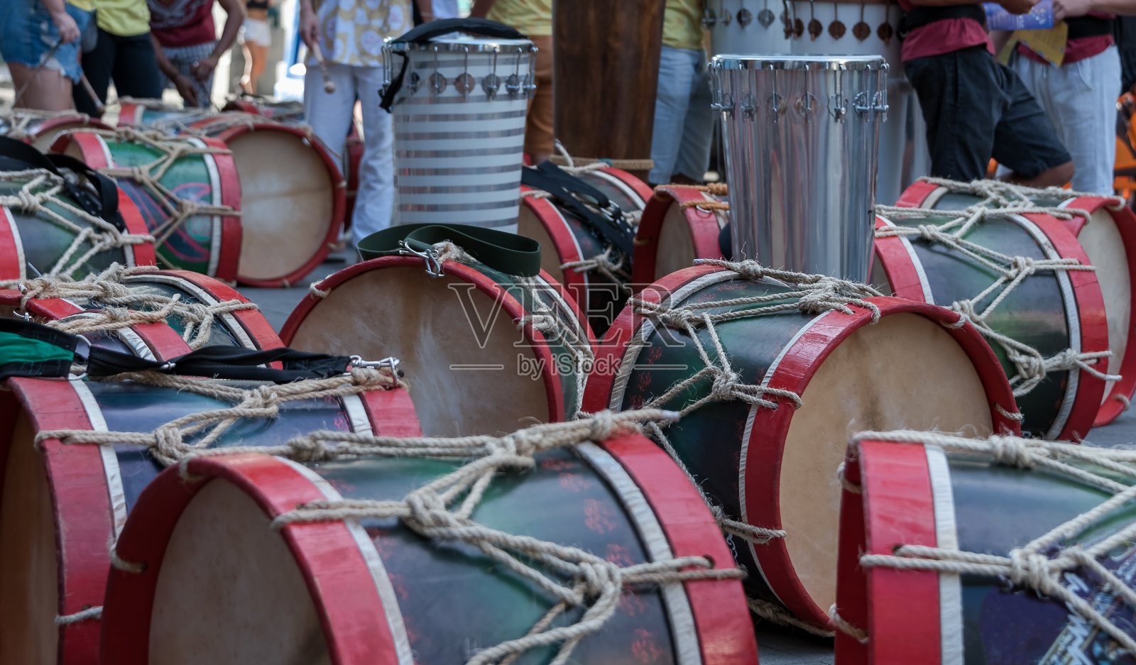 在累西腓市中心的马拉卡图乐器照片摄影图片
