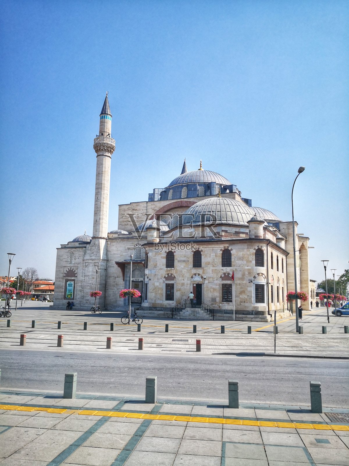 科尼亚的一座清真寺照片摄影图片