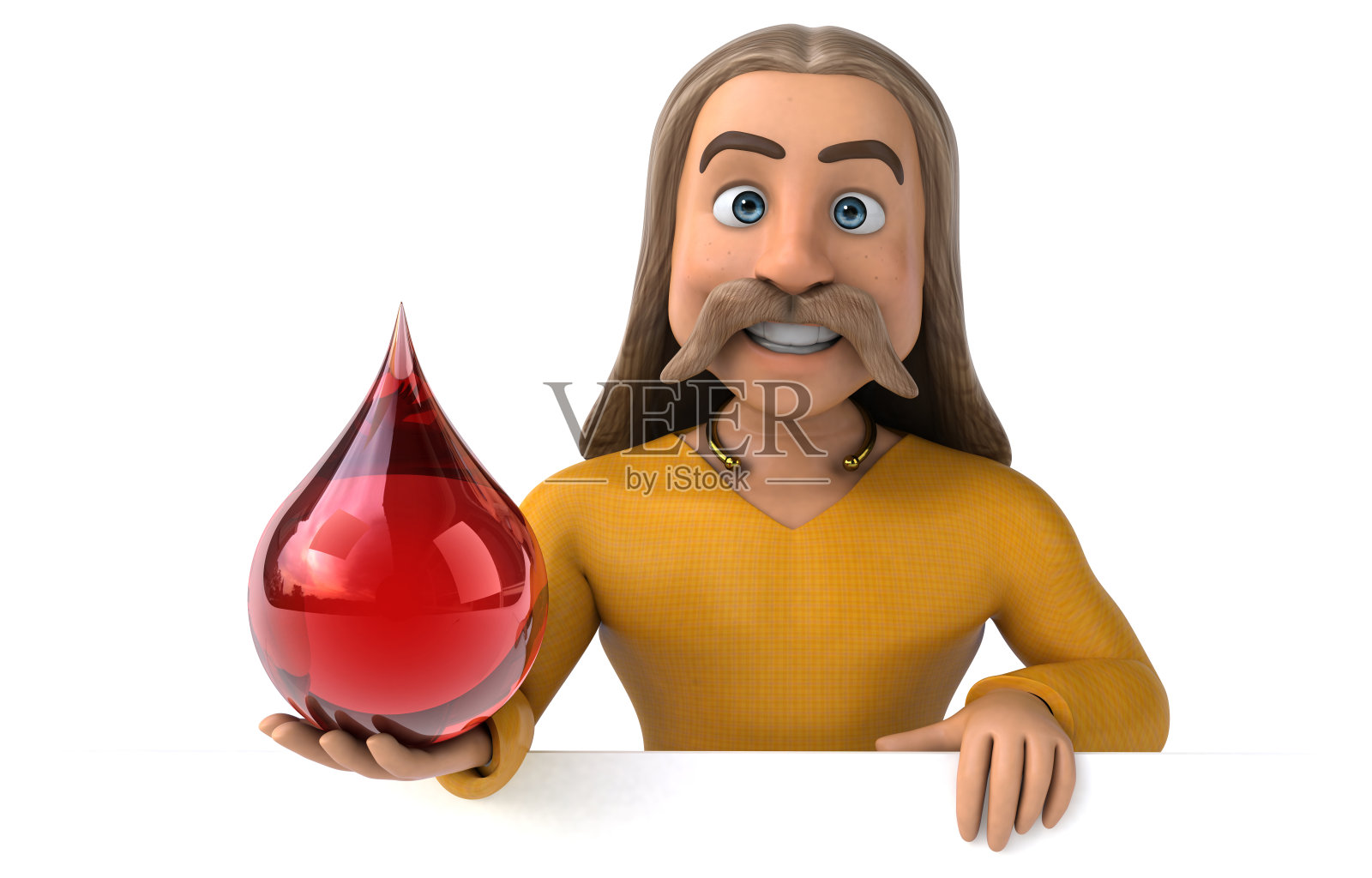 高卢乐趣- 3D插图照片摄影图片