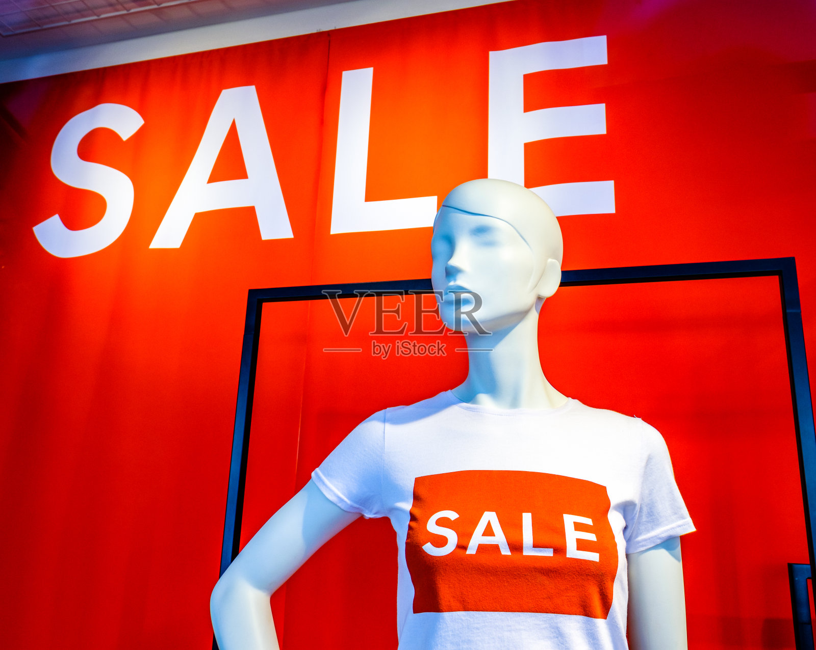 销售模特照片摄影图片