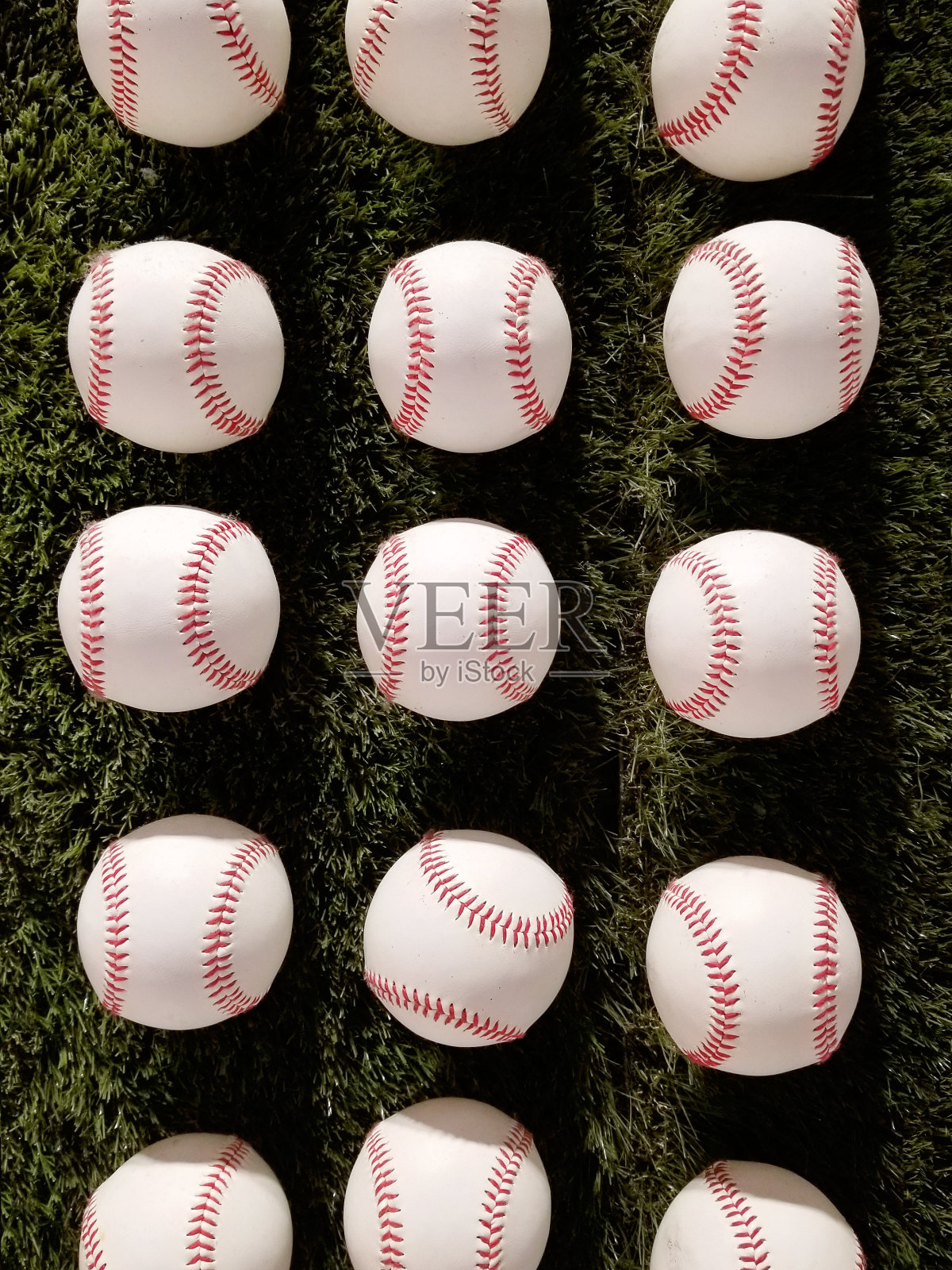 棒球草多重背景照片摄影图片
