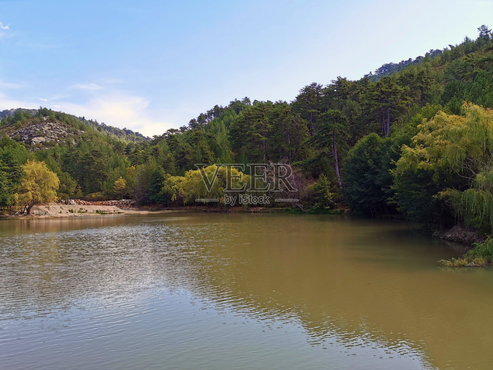 江山山水，蓝天照片摄影图片