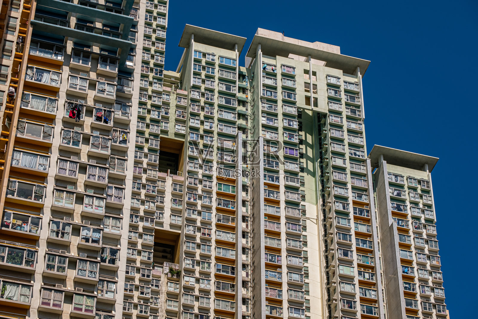 香港的住宅楼宇照片摄影图片