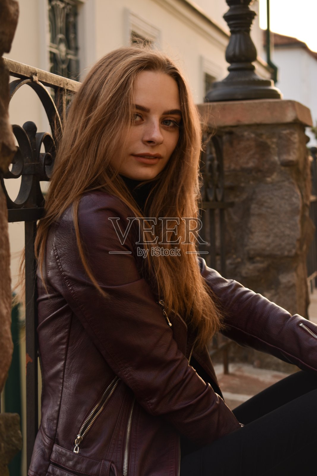 一个女孩的肖像照照片摄影图片