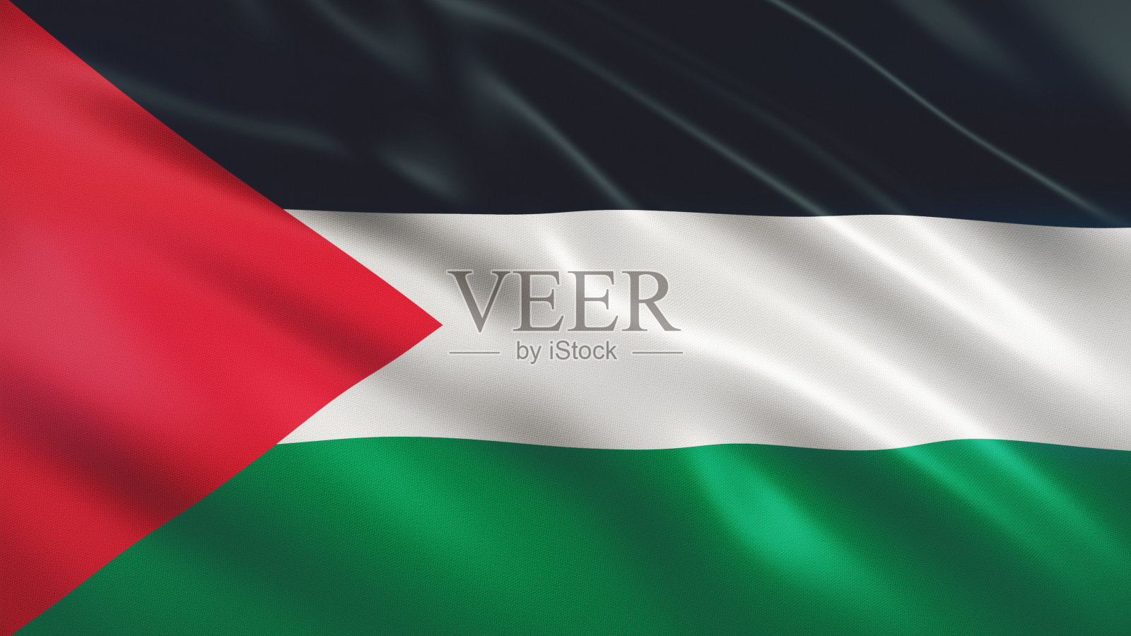 巴勒斯坦国旗照片摄影图片